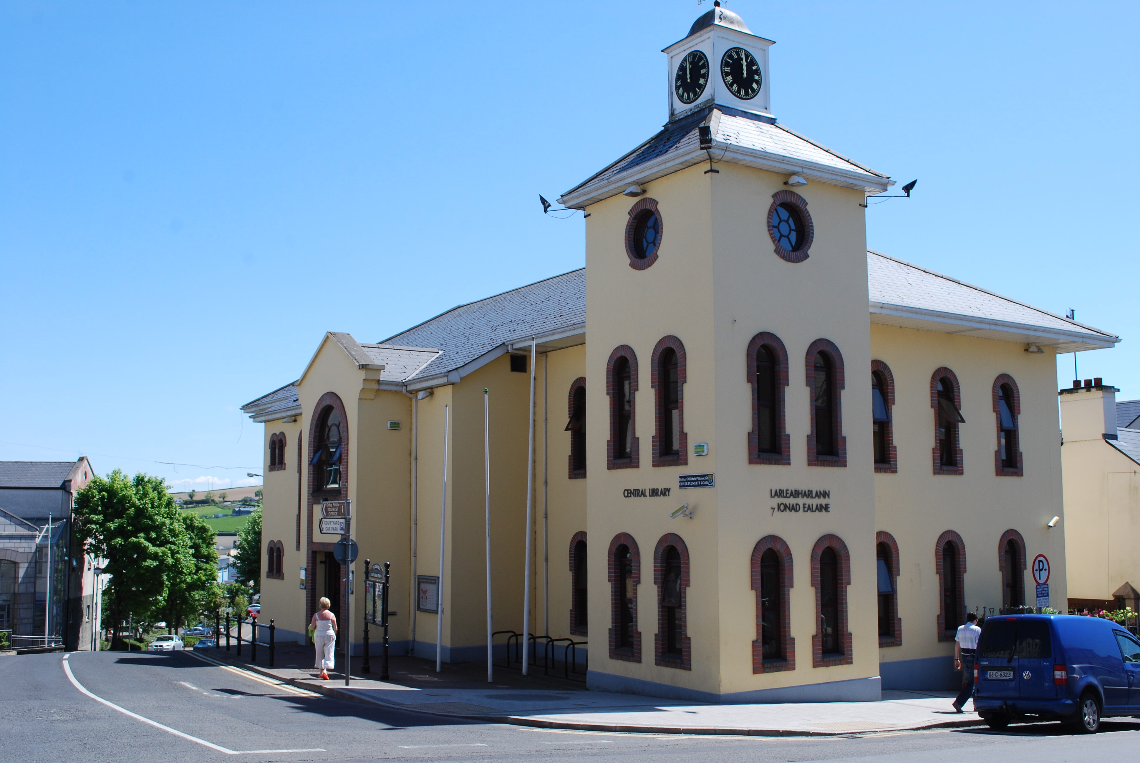 Exterior of Letterkenny Central Library