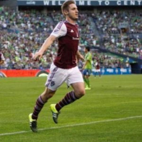 Kevin Doyle on a soccer pitch